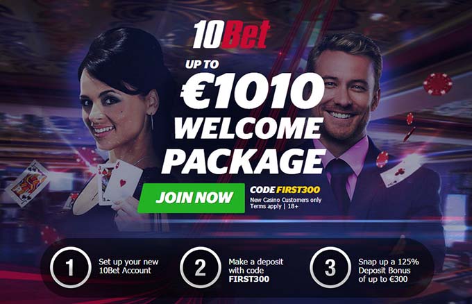 10bet kazino promocija